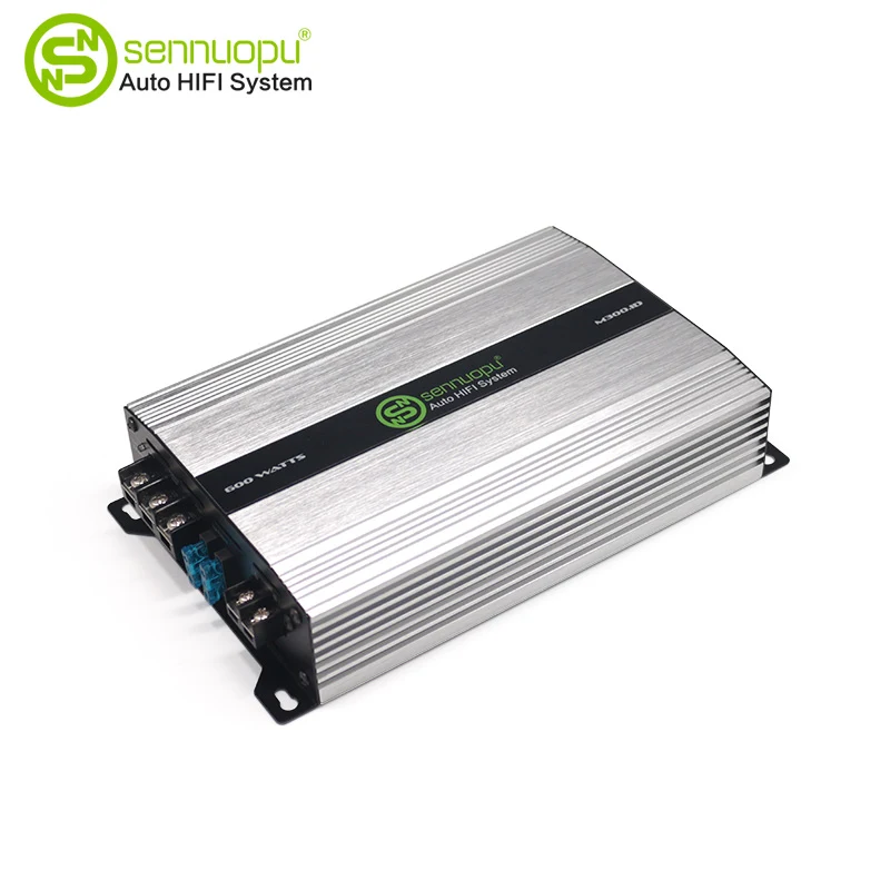 Zvukový zosilňovač automobilu trieda D Subwoofer Audio procesory