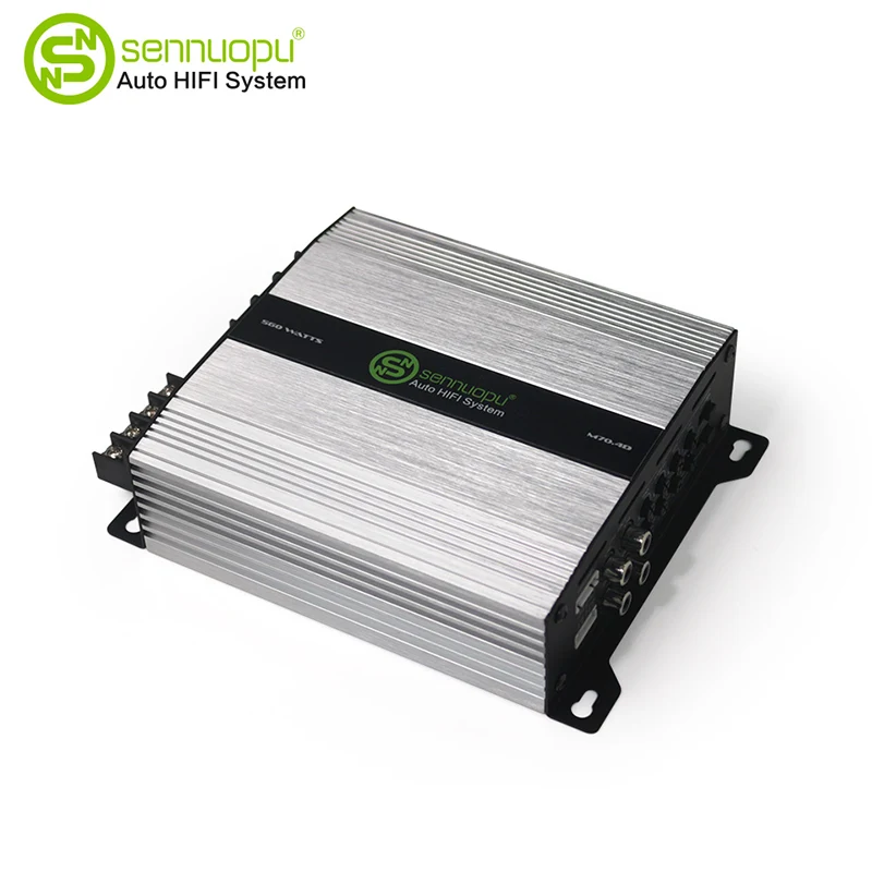 Zvukový zosilňovač Monoblock CAR Trieda D Subwoofer Audio procesory